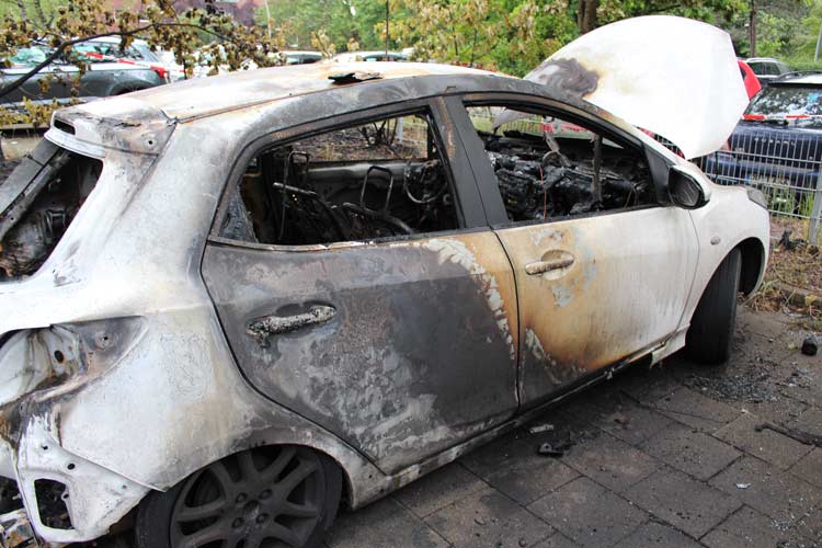Brandschaden Auto